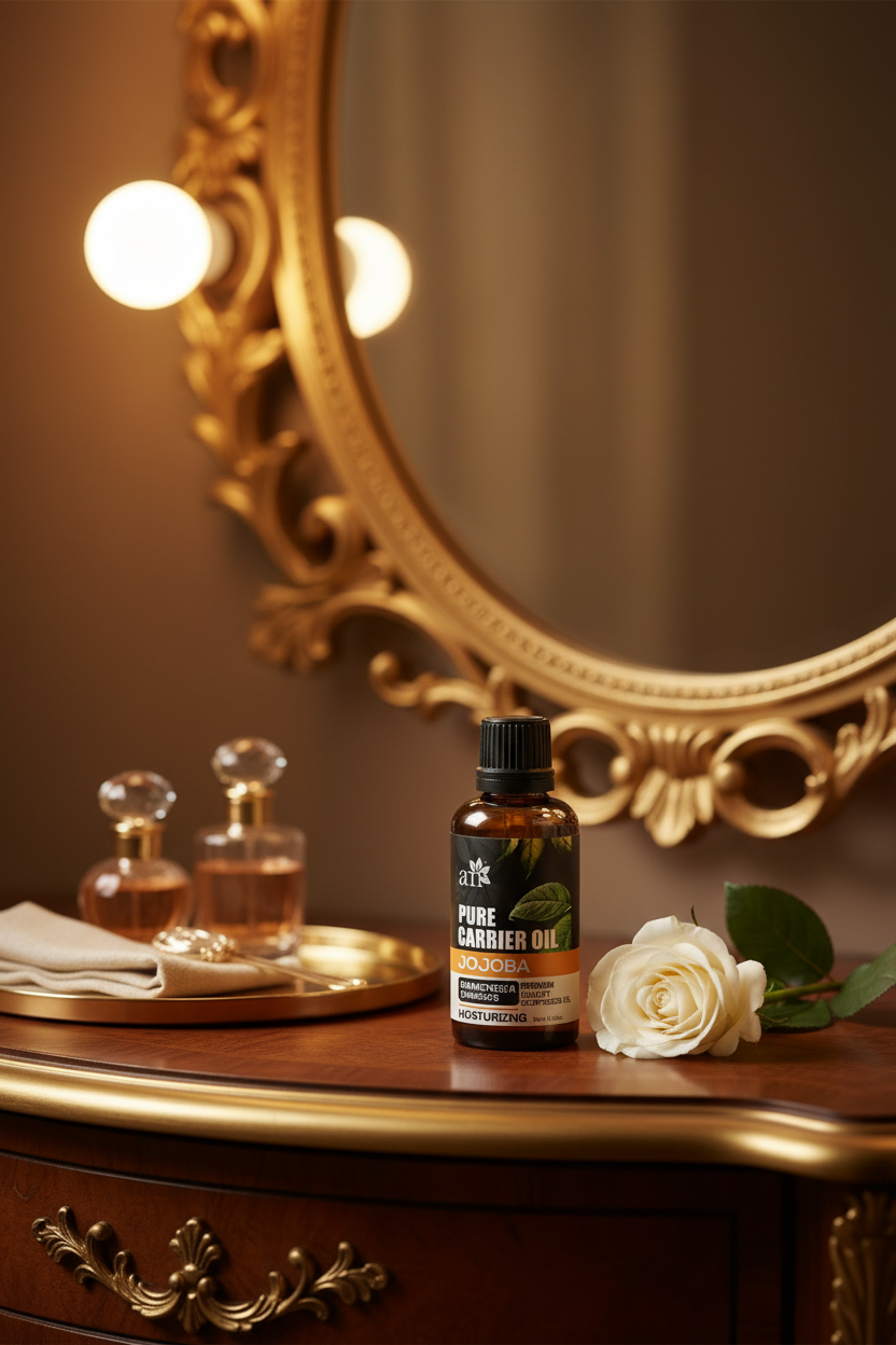 Organic Golden Jojoba Oil - Dressing Table