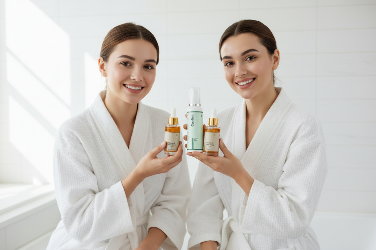 Two Women with Anti Acne Combo